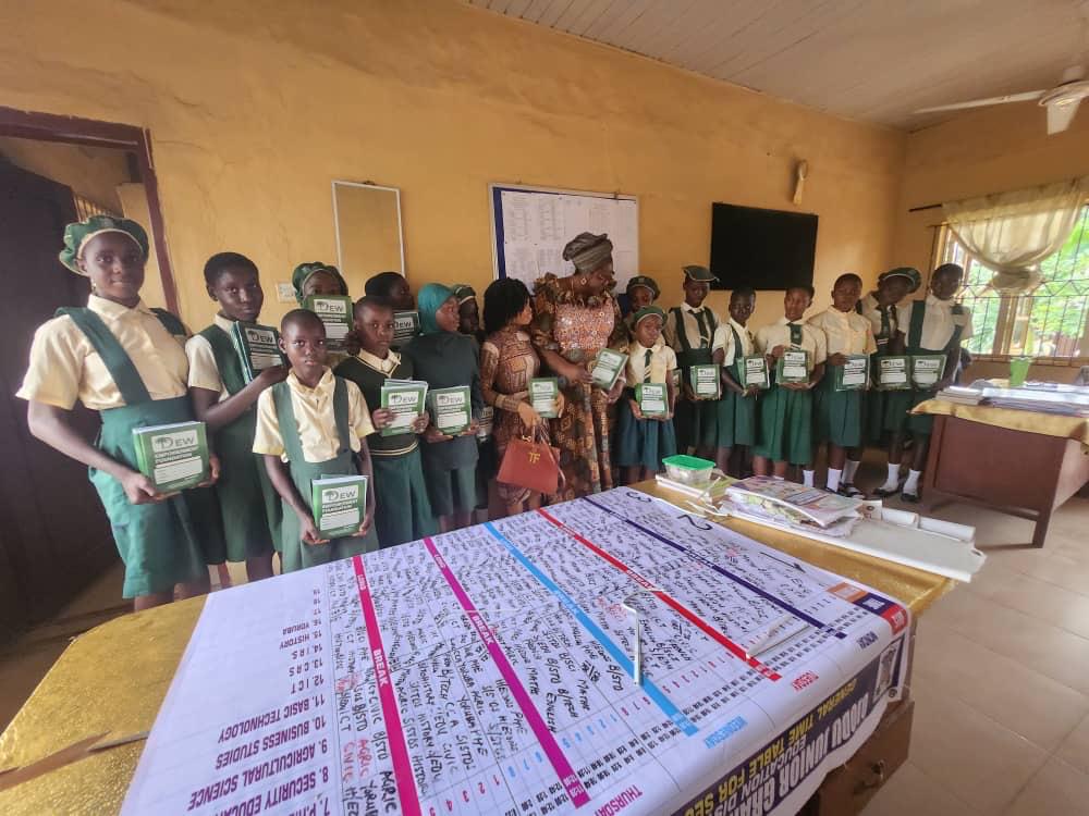 Stay In School Project — distribution of school materials to vulnerable girls